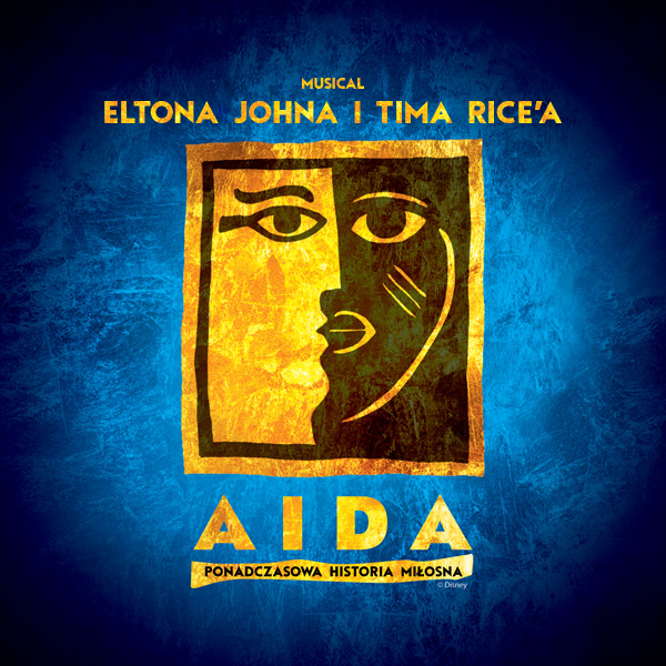 Plakat musicalu AIDA