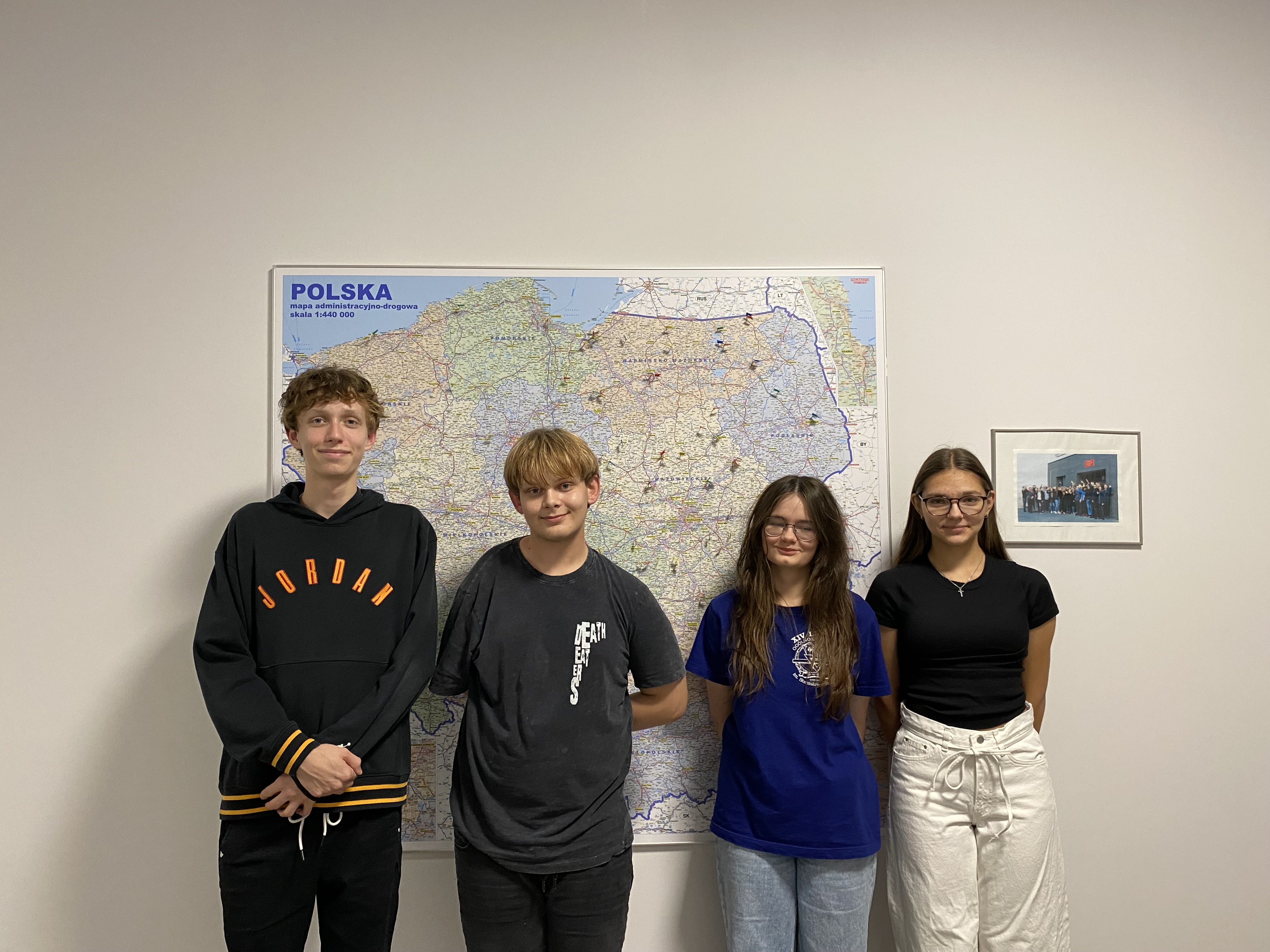 Od lewej: Michał, Mateusz, Alicja oraz Marianna