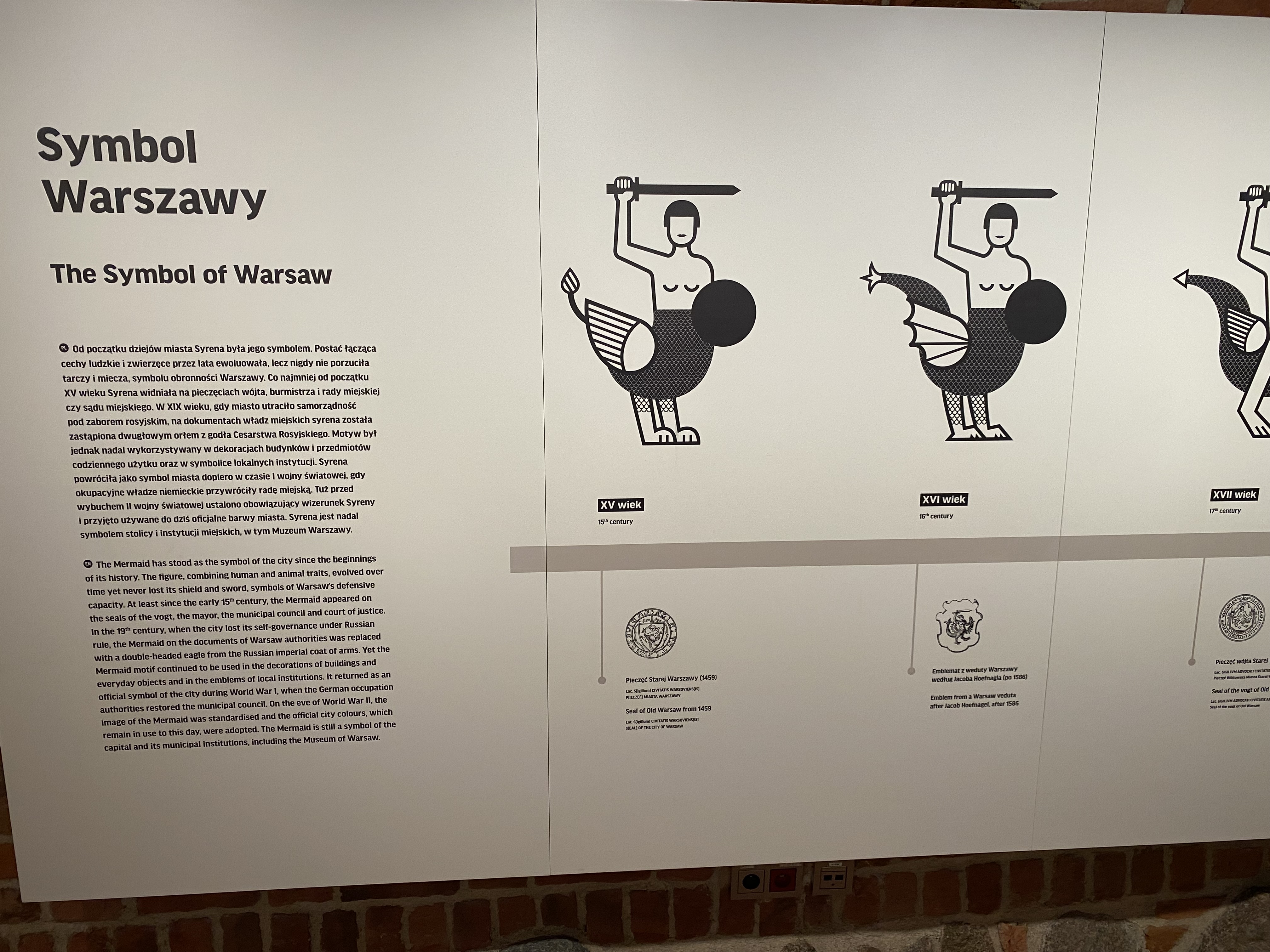 symbol Warszawy - Syrenka