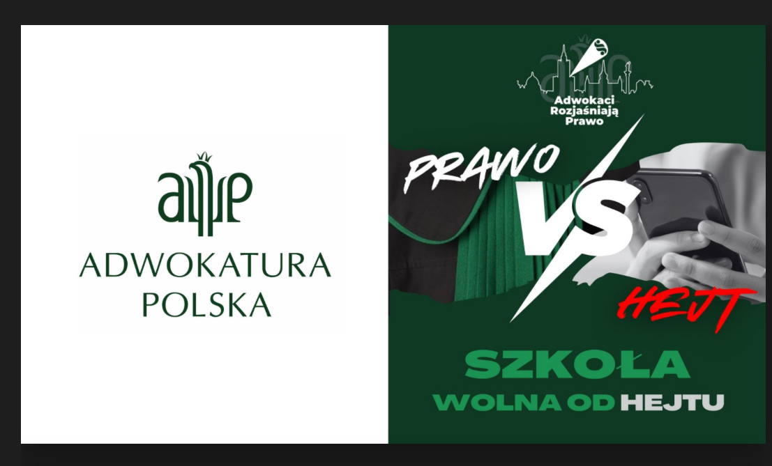 Prawo vs. Hejt. Szkoła wolna od hejtu