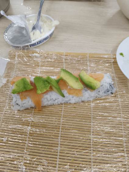 Dzień Edukacji Narodowej w Internacie - sushi